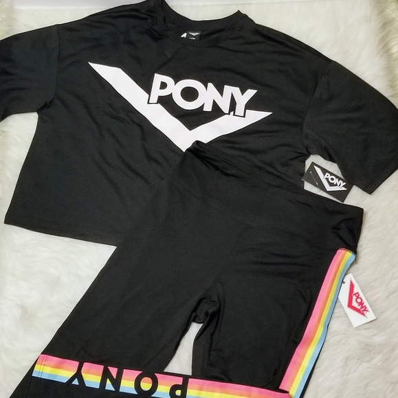 PONY Mesh Logo Tee - Picture 8 of 8